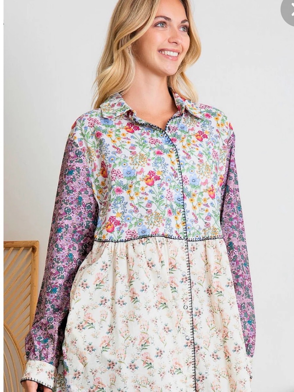 Texas Wildflower Tunic